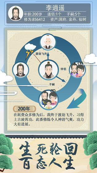 修仙式人生全无限最新破解版