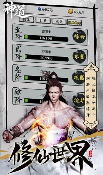 神道文字修真游戏破解版