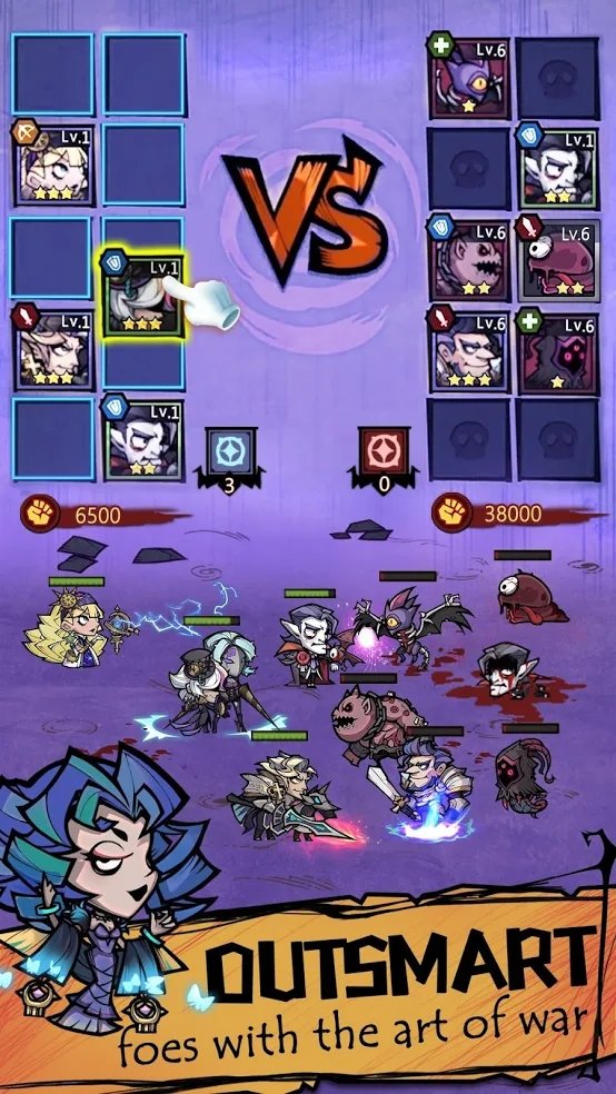 挂机英雄汉化破解版(Auto Heroes)