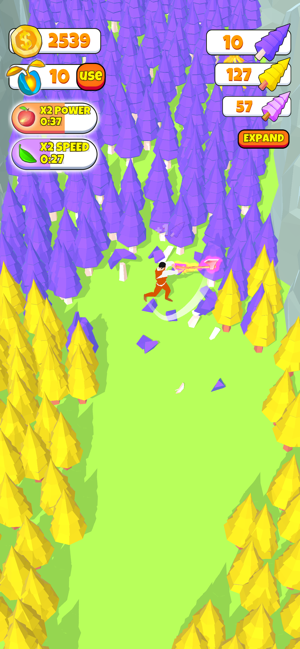 伐木大亨无限金币版(Idle Lumberjack 3D)