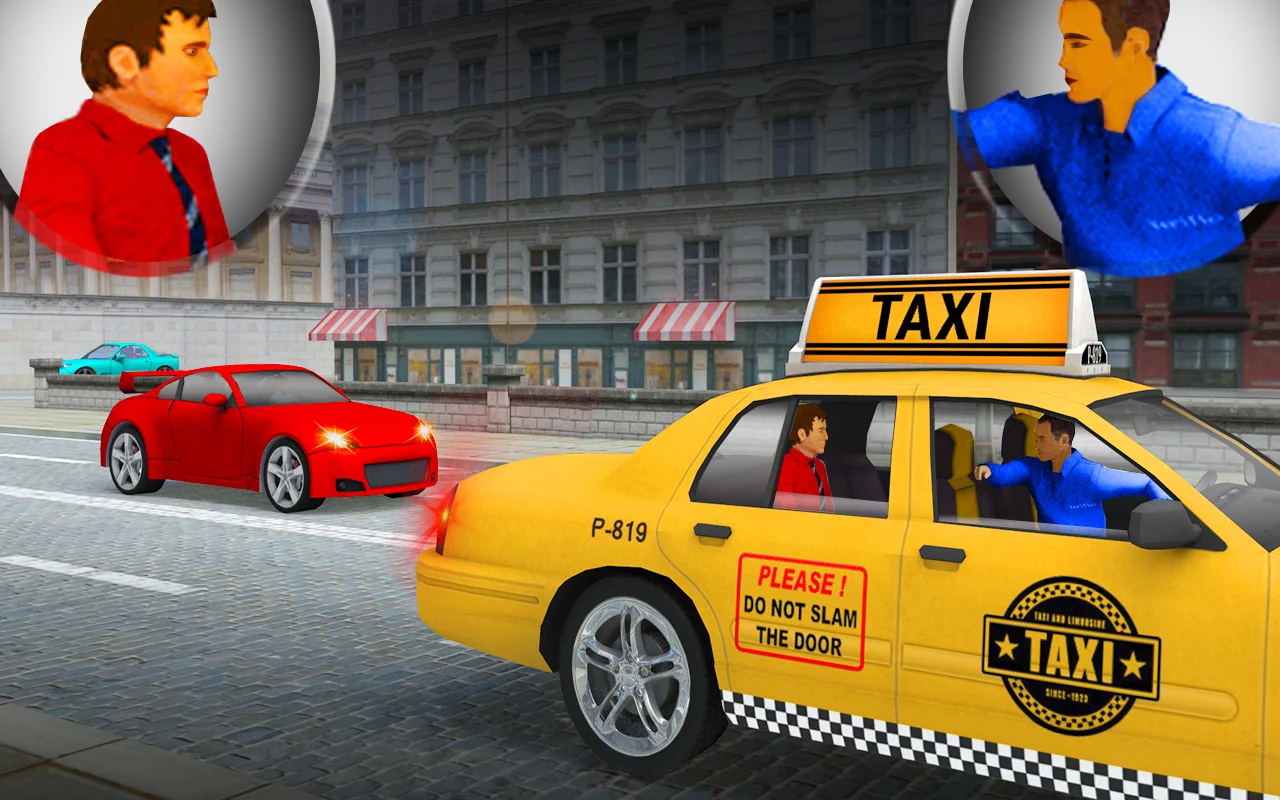 城市出租车模拟驾驶员(TAXI car GAME)