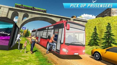 越野客车巴士司机游戏最新版(Off Road Coach Bus Driver)