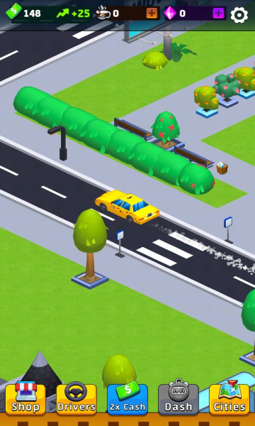 闲置出租车大亨游戏(Idle Taxi)