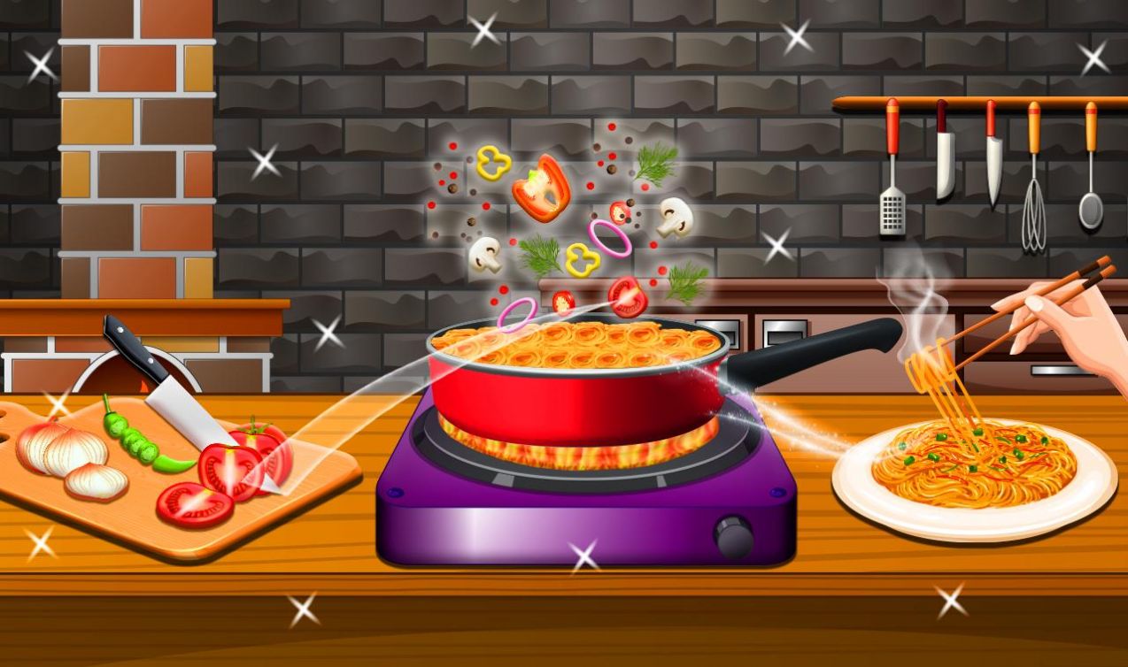 面条烹饪模拟器（Crispy Noodles Cooking Game）