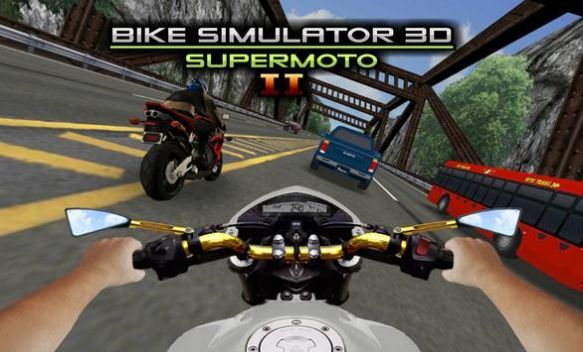 川崎h2摩托车驾驶模拟器破解版(Bike Simulator 3D - SuperBike 2)