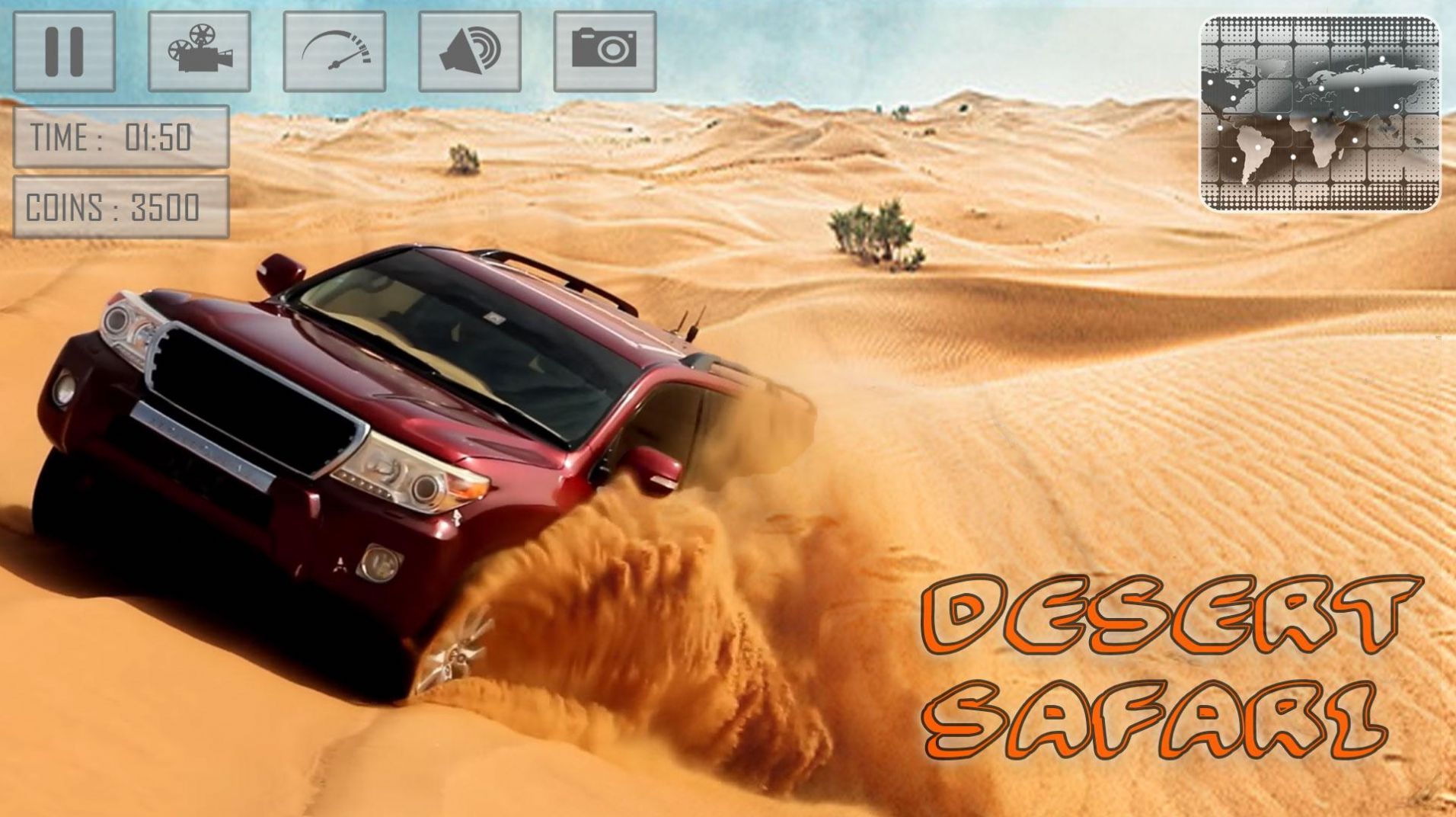 沙漠越野四驱车(4x4 Offroad Desert Drive Game)