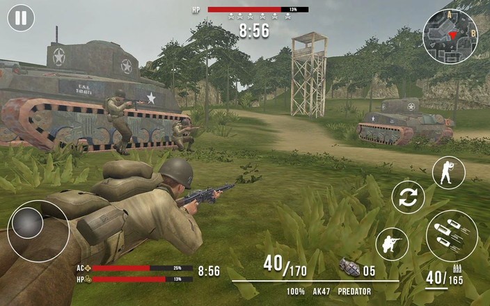 American vs Japanese Sniper(二战狙击手破解版)