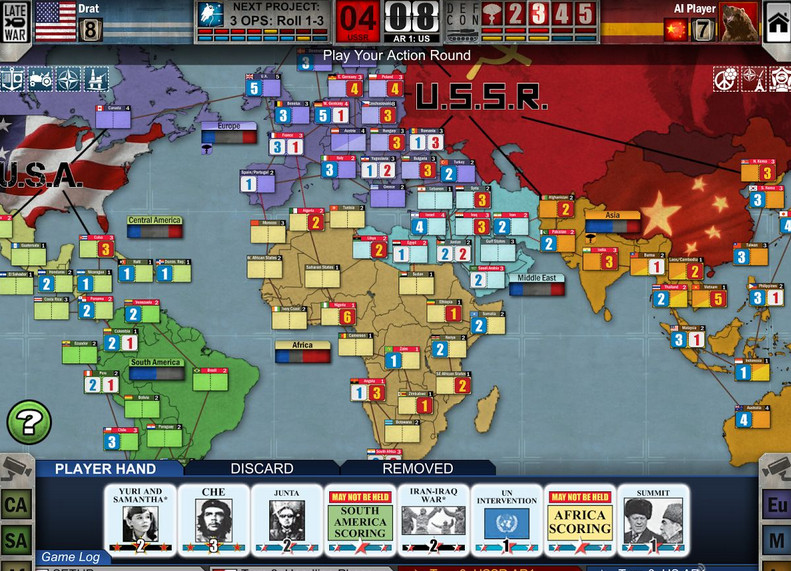 Twilight Struggle（冷战热斗）