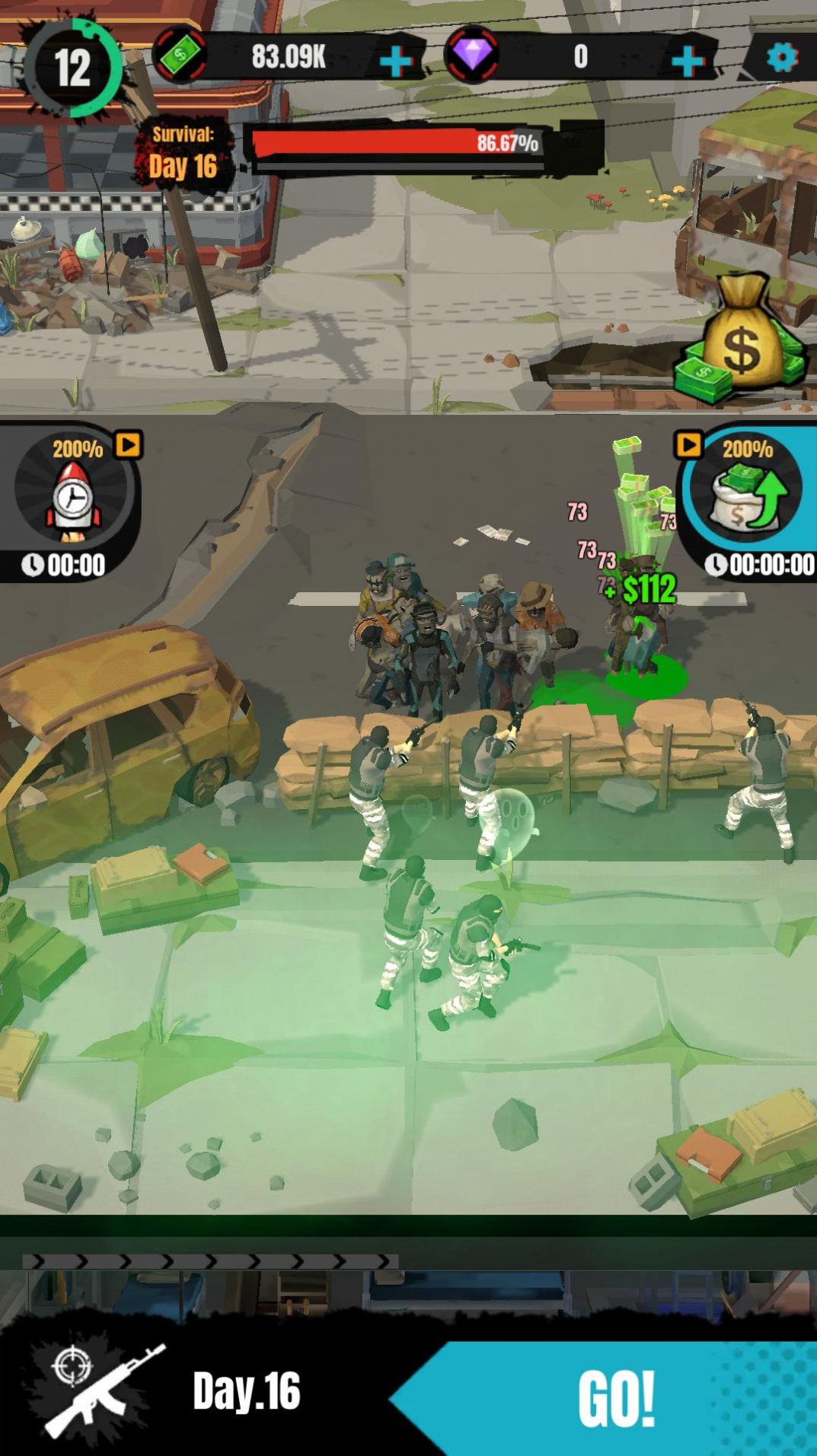 僵尸生存射击战争(Zombie Survival)