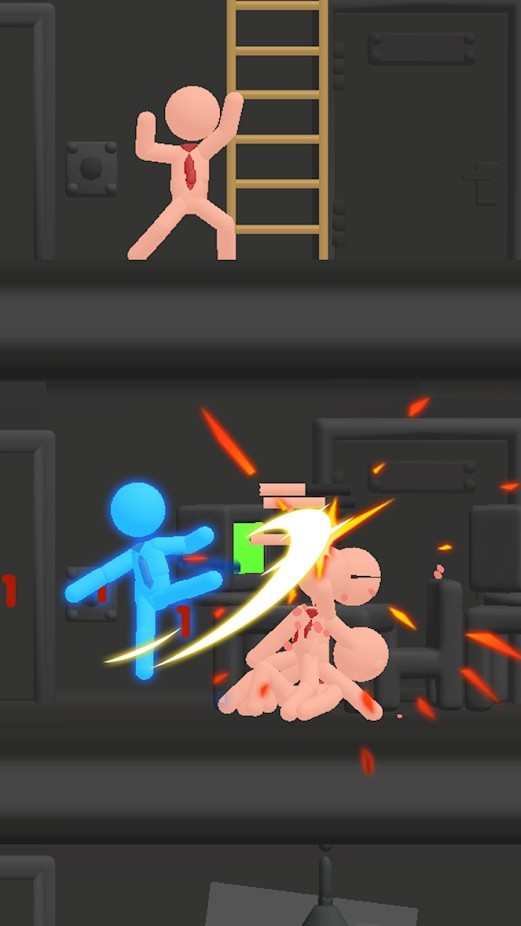 坚持火柴人游戏手机版(Stick it to the stickman)
