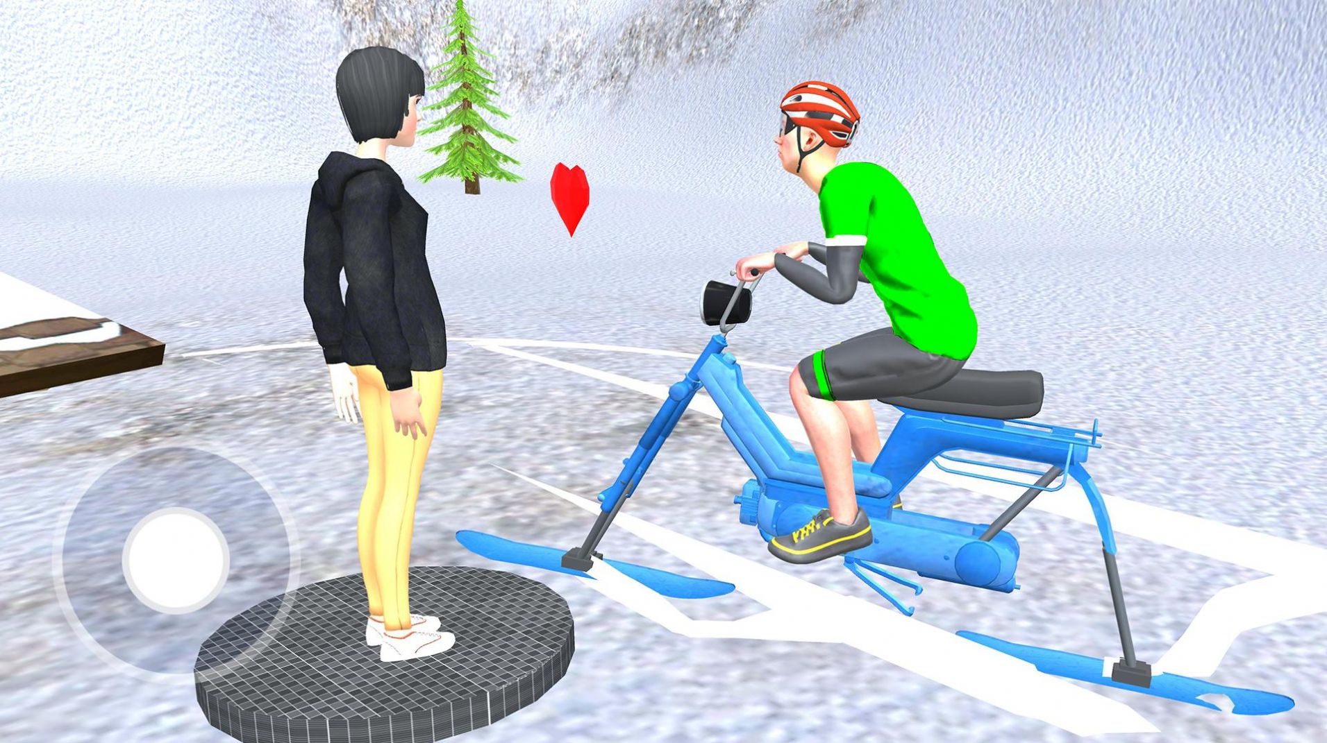 雪地自行车骑行（Snow Bike Ride）