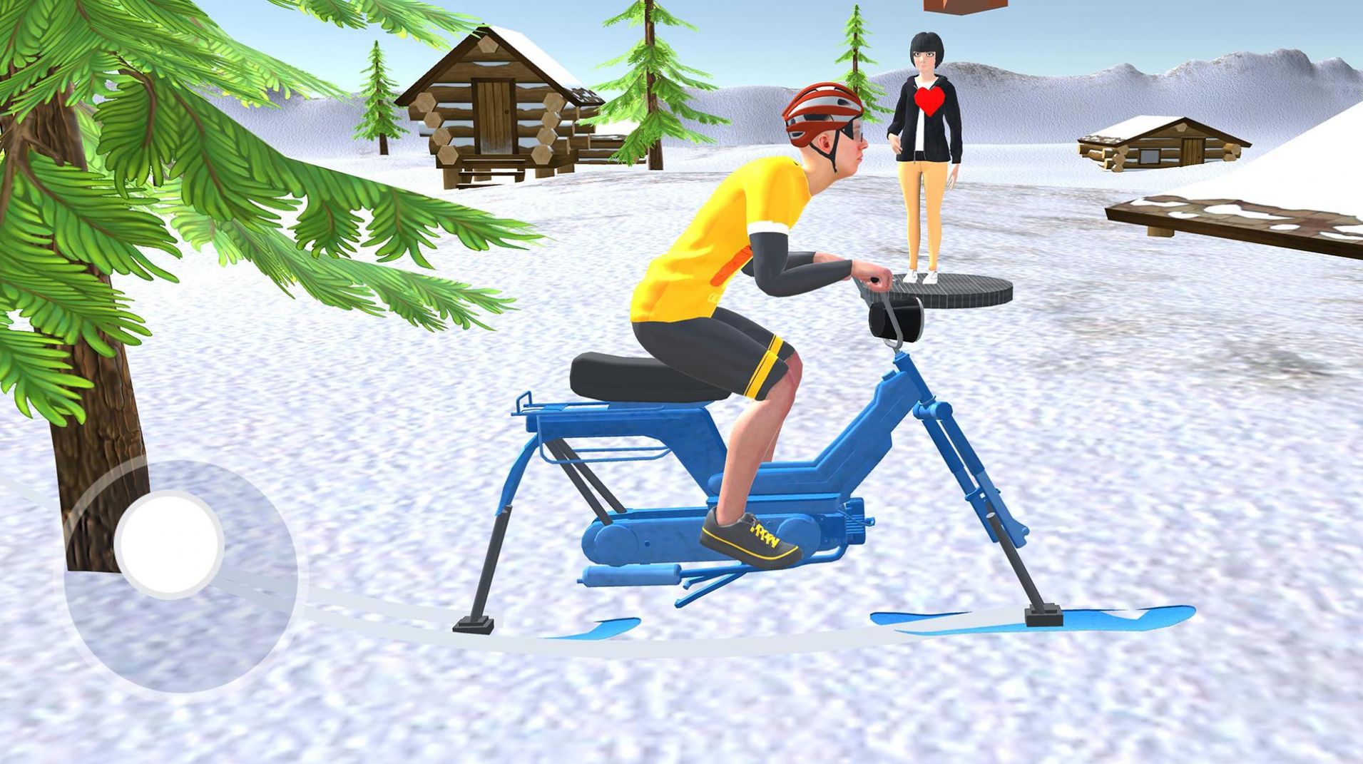 雪地自行车骑行（Snow Bike Ride）