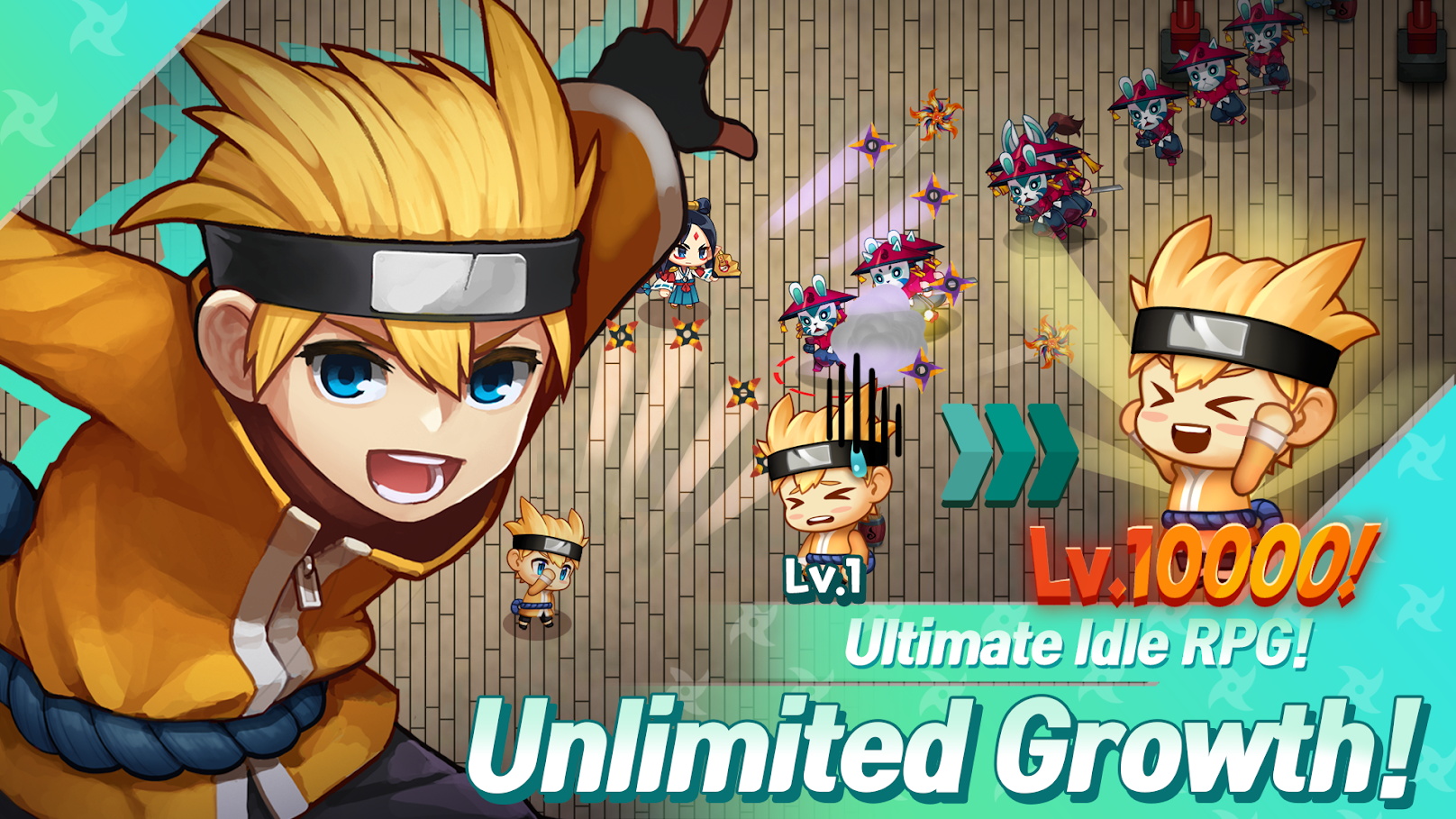 忍者英雄地牢(Idle Ninja Online)
