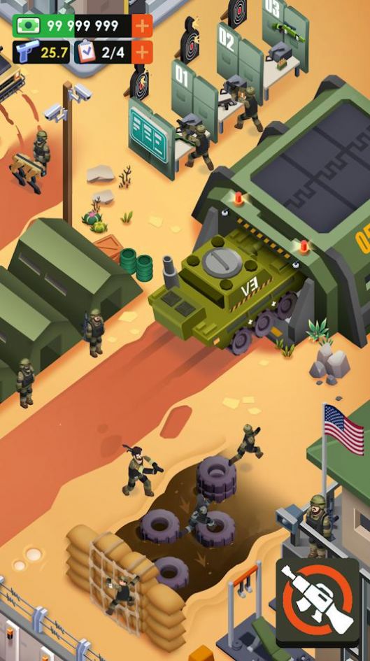 雇佣军大亨最新版(Mercenary Army Tycoon)