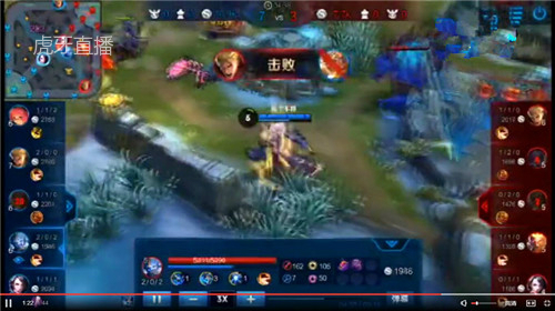 虎牙九日上演王者荣耀钟馗最贱套路 敌方打野基本无Buff (5)