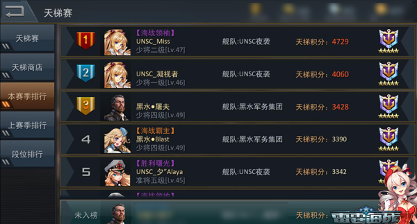 《雷霆海战》天梯友情带 找一个靠谱的舰队 (3)