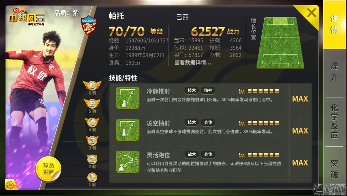 《中超风云》2017赛季新版本上线 巨星外援全盘点 (3)