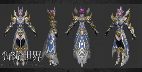 极致震撼《狩游世界》惊艳人物模型曝光 (3)