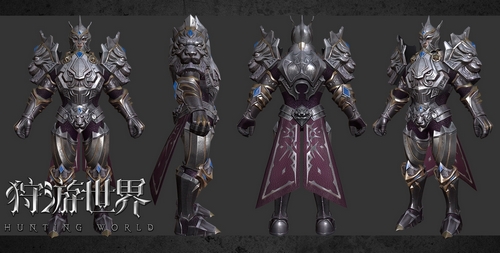 极致震撼《狩游世界》惊艳人物模型曝光 (4)