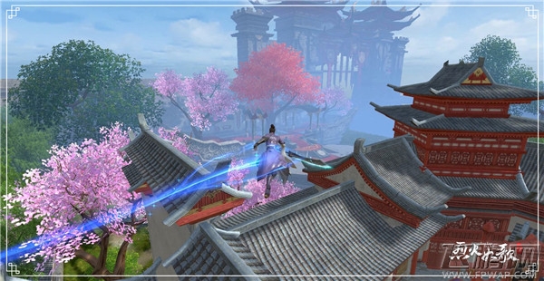 《烈火如歌》手游今日燃情开测 邀你体验绝美武侠重温两世绝恋 (5)