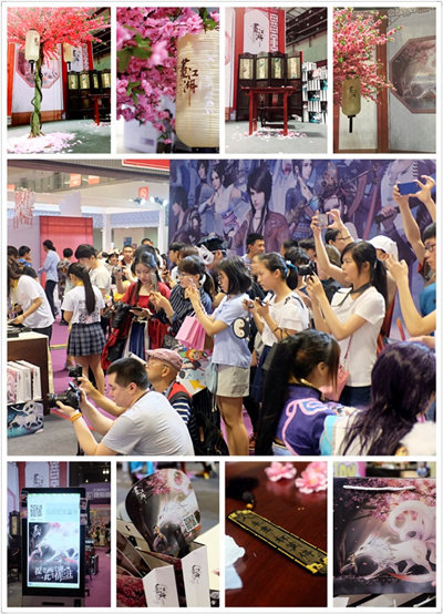 WestJoy最美国漫手游《画江湖之杯莫停》展台精彩回顾 (4)