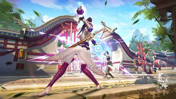 全屏爆燃《画江湖之杯莫停》手游技能动图首曝 (6)