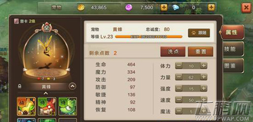 魔力宝贝手机版宠物加点攻略 (2)