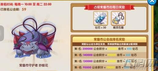 口袋妖怪复刻公会战积分怎么算保底 系统分配积分规则说明 (1)