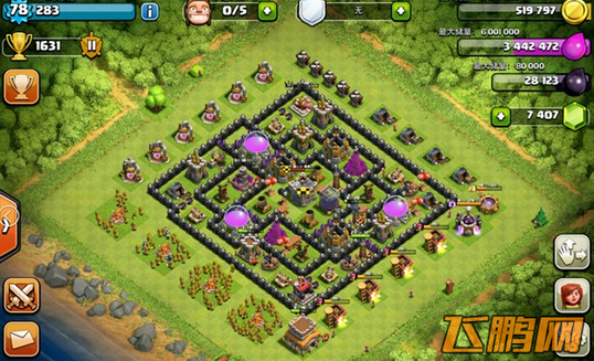 部落战争八本优秀阵型汇总 coc8本公认神阵推荐！ (3)