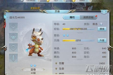 镇魔曲手游灵兽多少评分算高的 灵兽属性观察及选择技巧 (2)