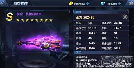 星际火线黄金机枪风暴厉害吗 黄金机枪风暴全方位评测 (1)