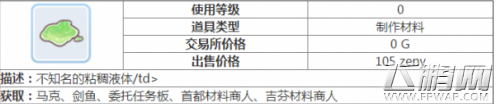 仙境传说RO守护永恒的爱粘稠液体获取及使用心得 (2)