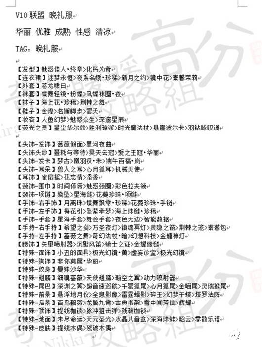 奇迹暖暖10级联盟凝砂之战s搭配攻略 (1)