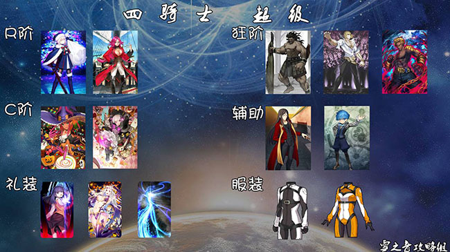 fate grand order骑杀术狂超级本阵容详解 (2)