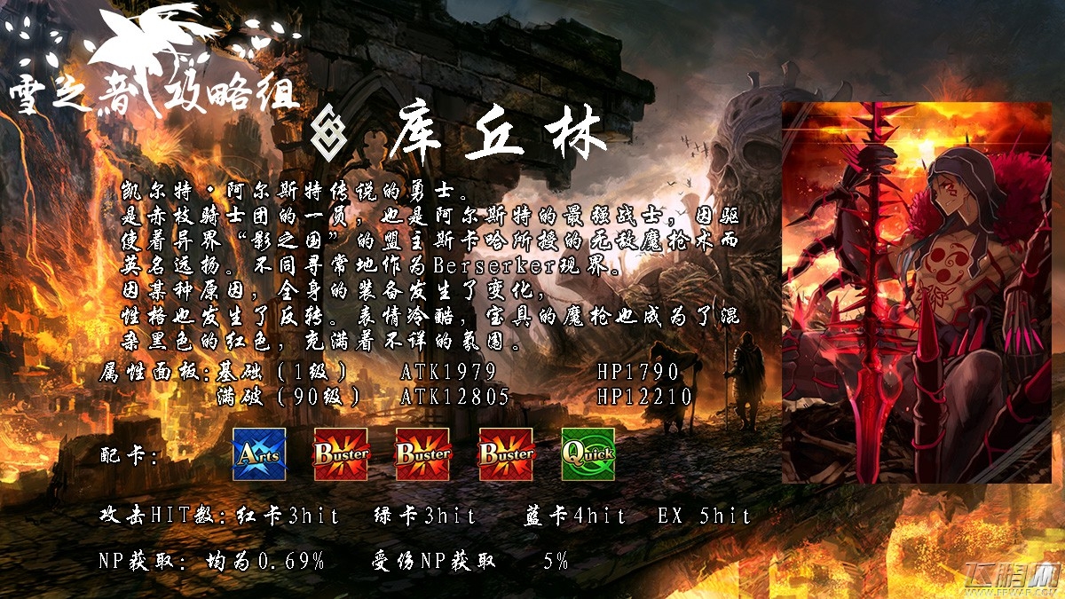 FGO黑狗库丘林配卡与技能宝具搭配攻略分享 (1)