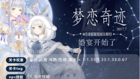 奇迹暖暖倾心回忆婚宴开始了搭配攻略推荐 (1)