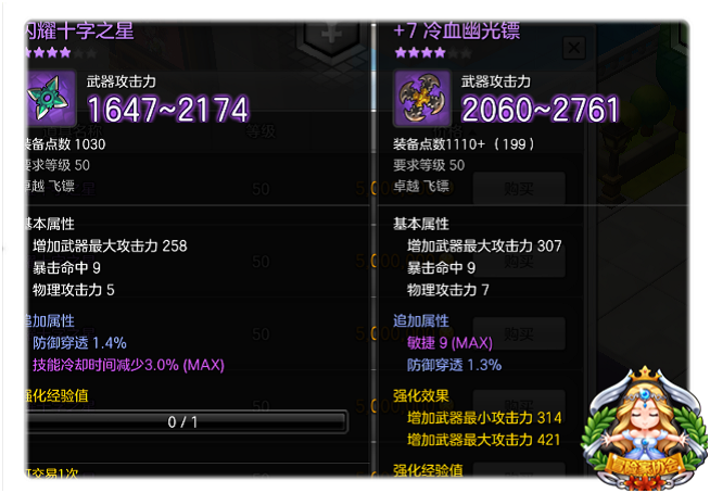 冒险岛2装备点数有什么用 冒险岛2装备选择技巧详解