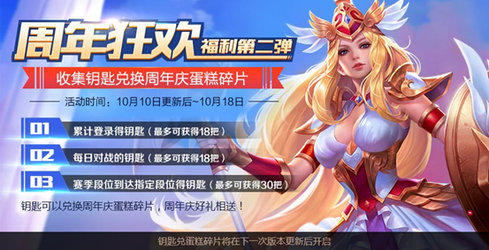 王者荣耀周年狂欢福利第二弹是什么 周年狂欢第二弹奖励详解 (1)