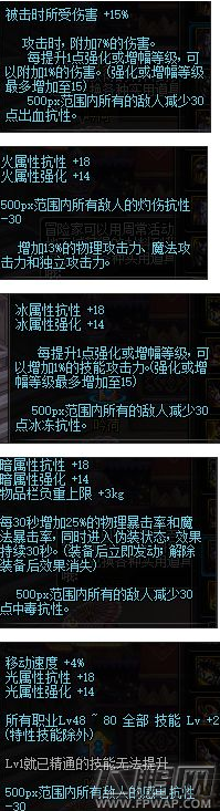 dnf90SS套升级哪套好 dnfB套防具排行榜 (16)