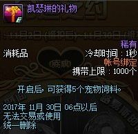 dnf凯瑟琳的礼物打开有什么 凯瑟琳的礼物可开道具介绍 (1)