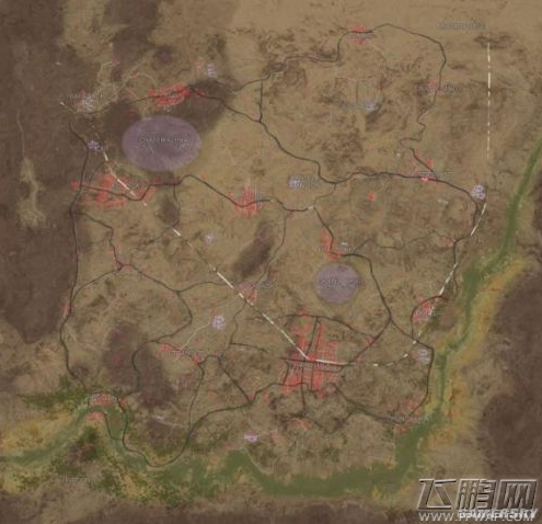 绝地求生沙漠地图点位介绍 哪里跳伞资源比较丰富 (1)