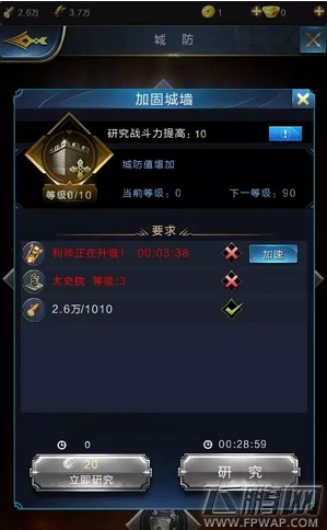 乱世王者太史院研究攻略 乱世王者太史院科技研究 (10)