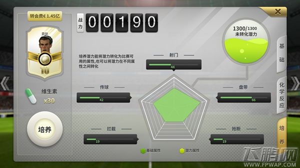 《豪门足球风云》球员培养 (1)