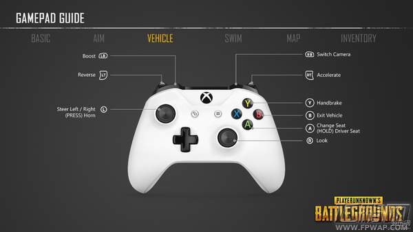 绝地求生XboxOne版手柄怎么设置 按键操作方法 (2)