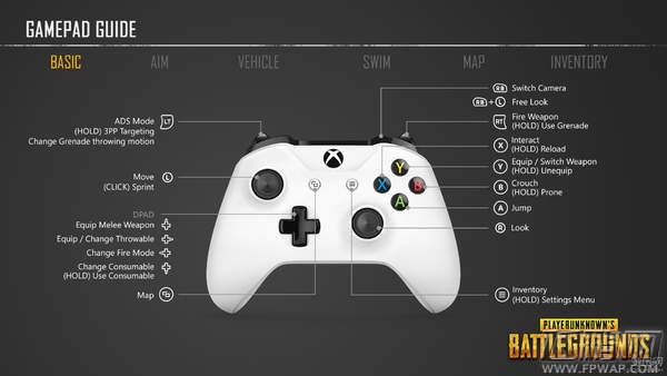 绝地求生XboxOne版手柄怎么设置 按键操作方法 (6)
