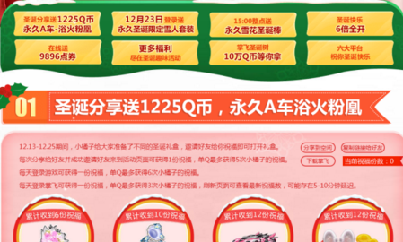 QQ飞车2017梦幻圣诞节活动奖励有什么 梦幻圣诞节奖励介绍 (2)