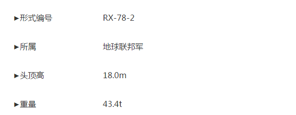 敢达先锋对决机体介绍 RX-78-2敢达联邦的白色MS (3)