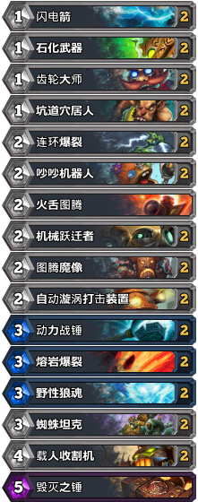 炉石传说机械萨卡组厉害吗 机械萨卡组玩法介绍 (1)