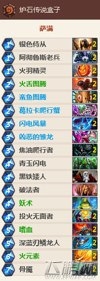 炉石传说平民打脸萨卡组搭配 平民打脸萨卡组玩法介绍 (1)