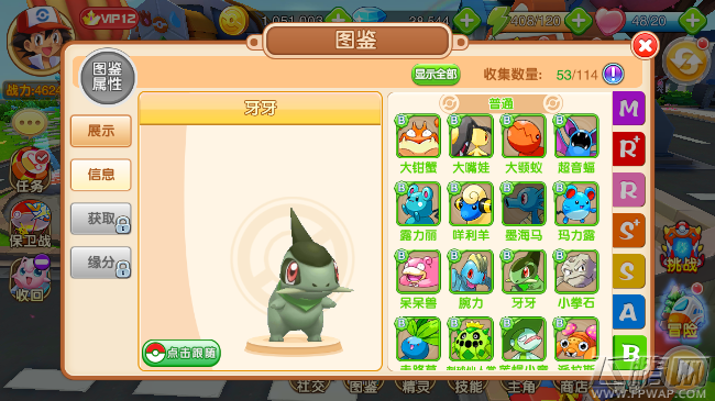 口袋超萌手游B级精灵牙牙怎么样 B级宠物图鉴属性 (2)